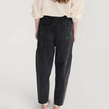 Bobo Choses Woman - Dark grey cocoon pants | Scout & Co