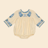 Apolina - Baby Stevie romper - Cream | Scout & Co