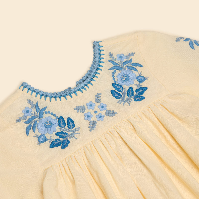 Apolina - Baby Stevie romper - Cream | Scout & Co