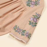 Apolina - Baby Stevie romper - Dried Rose | Scout & Co