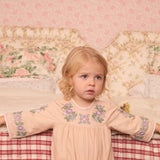 Apolina - Baby Stevie romper - Dried Rose | Scout & Co