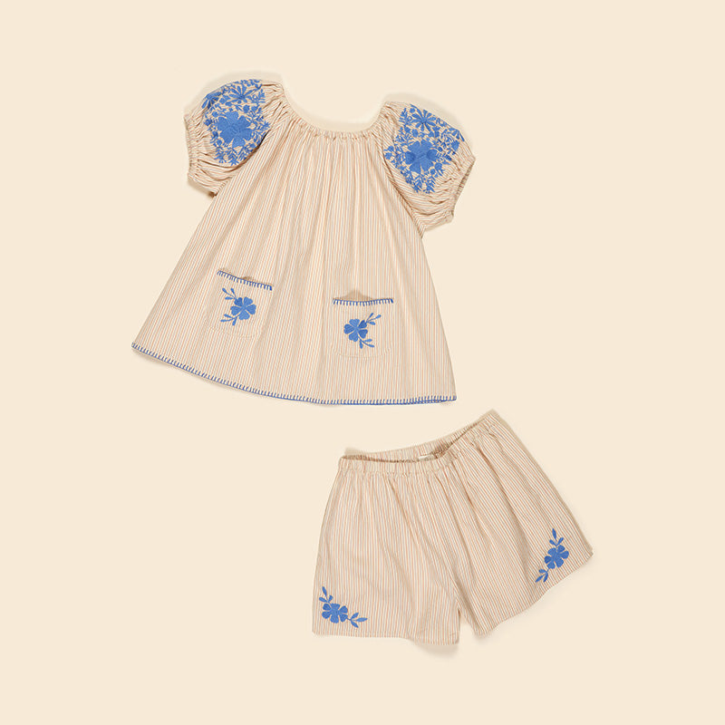 Apolina - Barbara shorts & top set - Cazan Stripe | Scout & Co