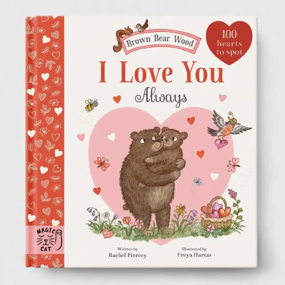 Brown Bear Wood - I Love You Always: 100 Hearts To Spot - Rachel Piercey | Scout & Co