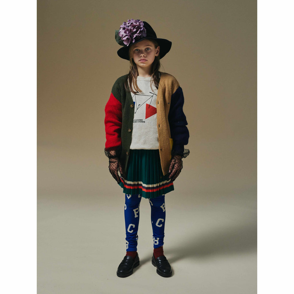 Bobo Choses - Stripes pleated woven skirt | Scout & Co
