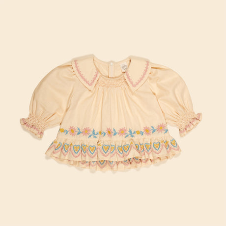 Apolina - Bettina Blouse - Cashew | Scout & Co