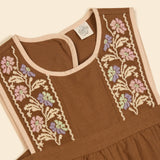 Apolina - Bibi overalls - Chocolate | Scout & Co