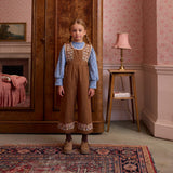 Apolina - Bibi overalls - Chocolate | Scout & Co