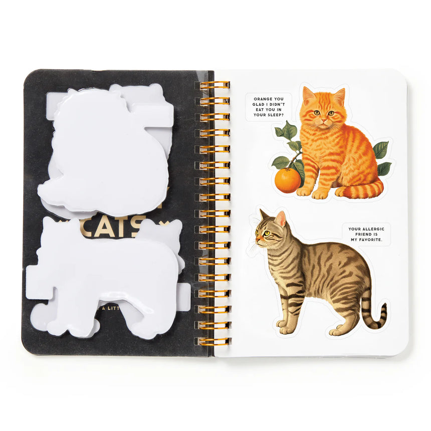 Moody Cats: a sticker book | Scout & Co
