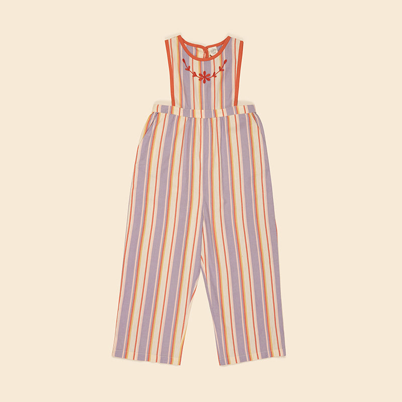 Apolina - Bobbi dungarees - Rustrel Stripe | Scout & Co