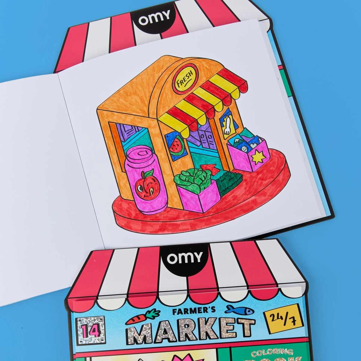 OMY - Colouring Boutique - Farmer's Market | Scout & Co
