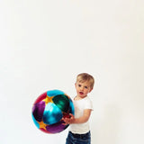 Ratatam! - Multicolour stars fabric play ball - 30cm | Scout & Co