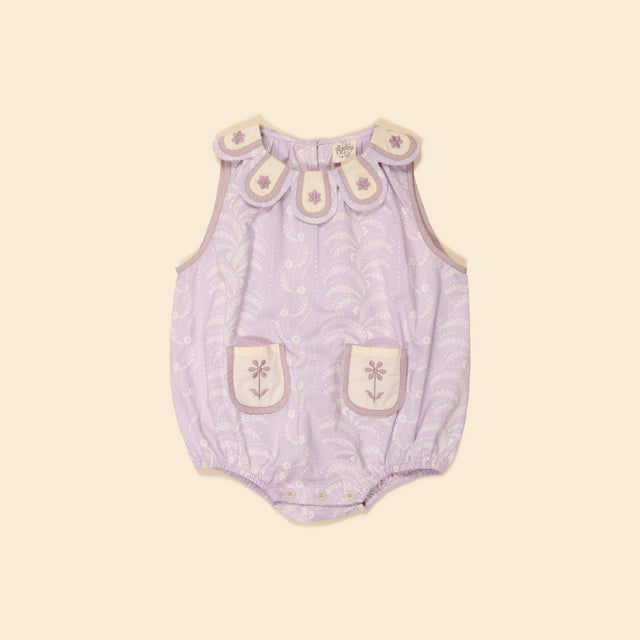 Apolina - Baby Flora bubble romper - Wallflower | Scout & Co