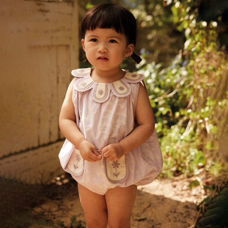 Apolina - Baby Flora bubble romper - Wallflower | Scout & Co