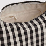 Baggu - Nylon Meringue Bag - Black & Cream Gingham