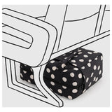 Baggu - Small Cloud Carry-On bag - Black & Cream Polka Dot | Scout & Co