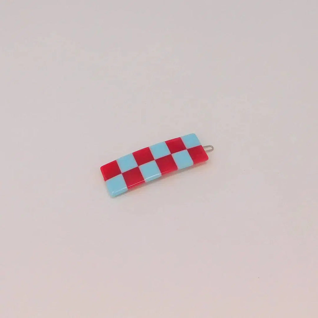 Chunks - Cecile hair clip - Cherry red & blue | Scout & Co
