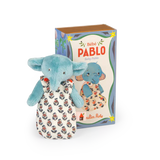 Moulin Roty - Les Minouchkas - Baby Pablo the elephant soft toy | Scout & Co