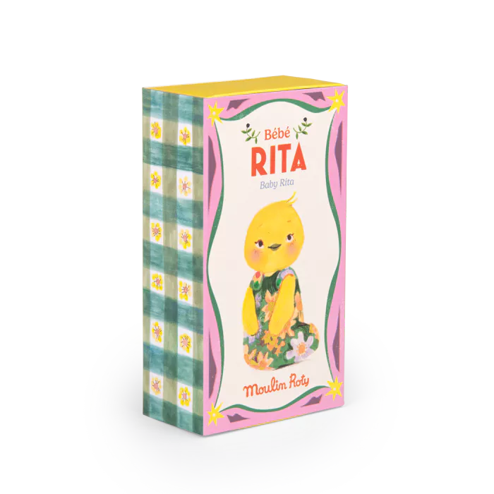 Moulin Roty - Les Minouchkas - Baby Rita the duck soft toy | Scout & Co