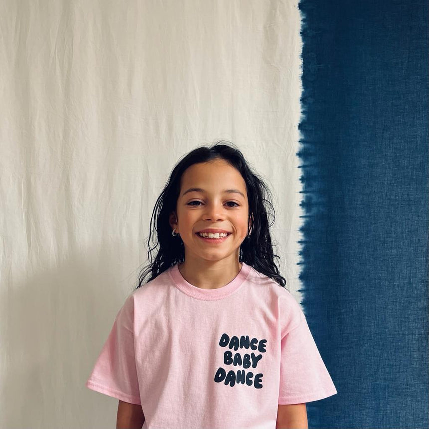 Young Double x Scout & Co exclusive - Dance Baby Dance T-shirt - Pink | Scout & Co