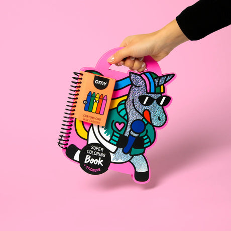 OMY - Super colouring & stickers book - Lily | Scout & Co