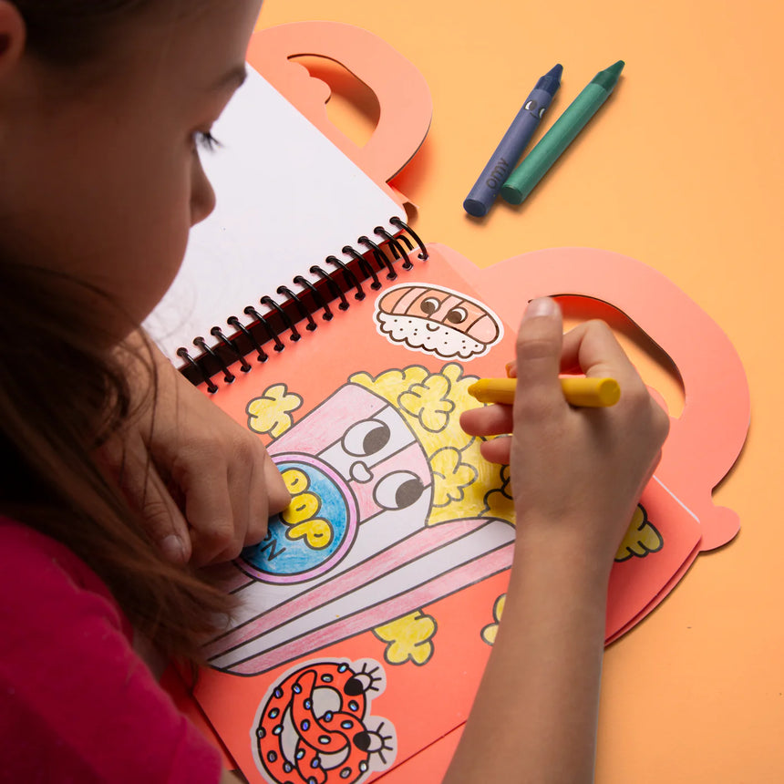 OMY - Super colouring & stickers book - Yummy | Scout & Co