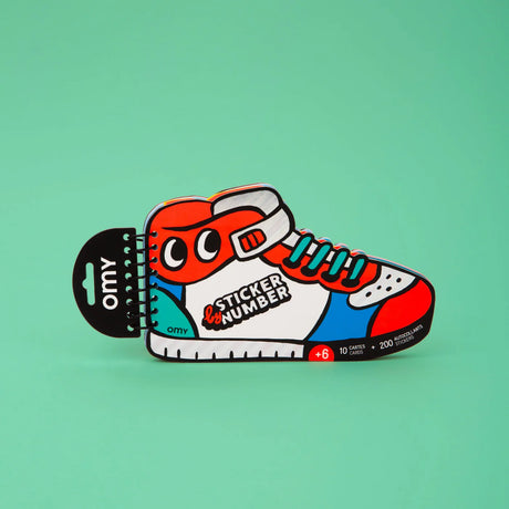 OMY - Sticker by numbers activity book - Street | Scout & Co