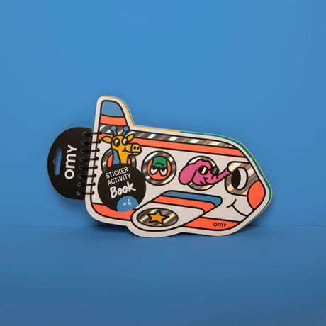 OMY - Sticker activity book - Plane | Scout & Co