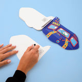 OMY - Sticker activity book - Plane | Scout & Co