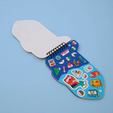 OMY - Sticker activity book - Plane | Scout & Co