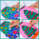 OMY - Sticker activity book - Christmas