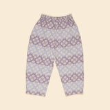 Apolina - Cara Curve jersey trousers - Icelandic Poppy Jacquard | Scout & Co
