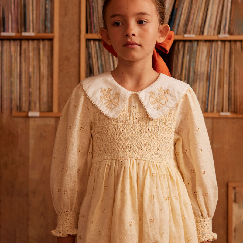 Apolina - Carey dress - Broderie Anglaise | Scout & Co