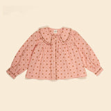 Apolina - Carlotta Blouse - Meadow Calico Ribbon | Scout & Co
