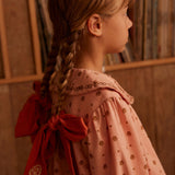 Apolina - Carlotta Blouse - Meadow Calico Ribbon | Scout & Co