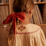 Apolina - Carlotta embroidered blouse - Cashew | Scout & Co