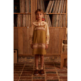 Apolina - Carlotta embroidered blouse - Cashew | Scout & Co