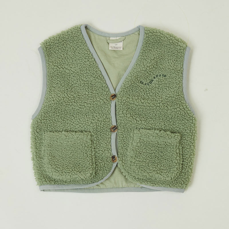 Claude & Co - Alma borg gilet - Sage green | Scout & Co