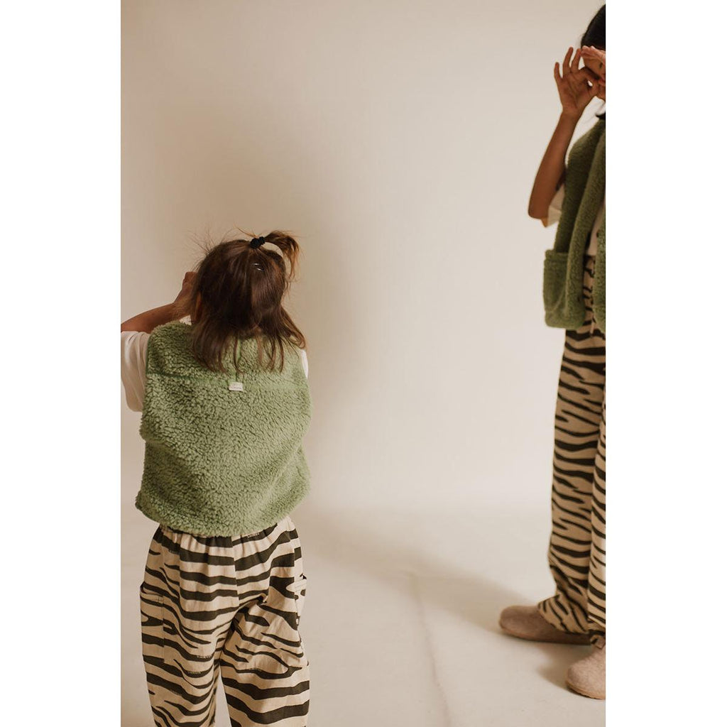 Claude & Co - Alma borg gilet - Sage green | Scout & Co
