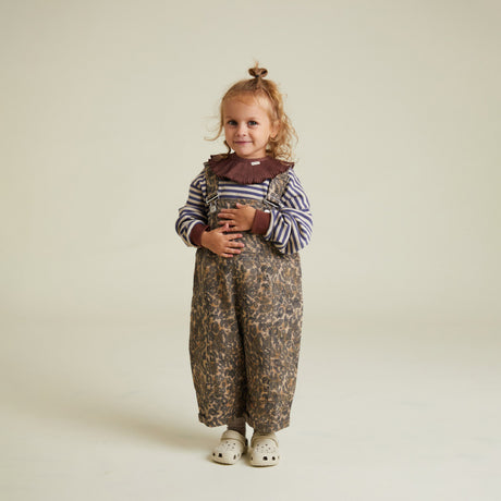 Claude & Co - Blythe leopard dungarees | Scout & Co