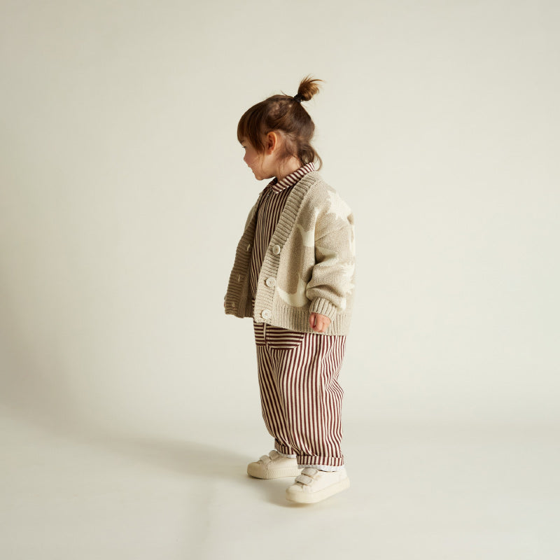 Claude & Co - Abstract Neutral moon star cardigan | Scout & Co
