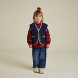 Claude & Co - Amos midnight folk gilet | Scout & Co
