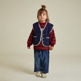 Claude & Co - Amos midnight folk gilet | Scout & Co