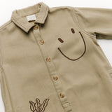 Claude & Co - Quinn Allotment embroidered overalls