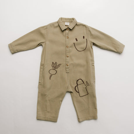 Claude & Co - Quinn Allotment embroidered overalls