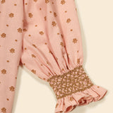 Apolina - Cece smock dress - Meadow Calico Ribbon | Scout & Co