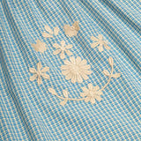Apolina - Cece smock dress - Tablecheck Marine | Scout & Co