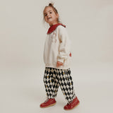 Claude & Co - Rex harlequin spot trousers