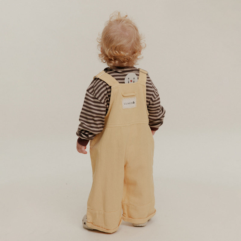 Claude & Co - Blythe washed dungarees - honey
