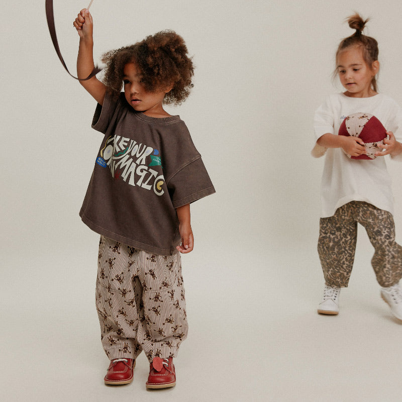 Claude & Co - Lenni 'Magic' T-shirt - conker