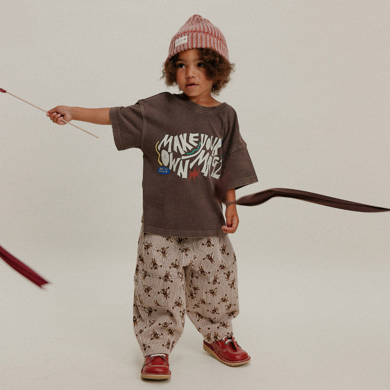 Claude & Co - Lenni 'Magic' T-shirt - conker